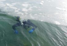 Nurkowanie podlodowe Specjalistycznej Grupy Ratownictwa Wodno- Nurkowego „Świętokrzyskie” – Sandomierz.