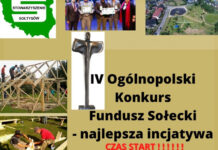 Upływa termin zgłoszeń do IV Ogólnopolskiego Konkursu „Fundusz sołecki – najlepsza inicjatywa”