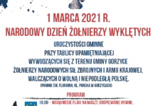 Gorzyce upamiętnią Żołnierzy Wyklętych