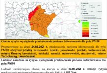 Uwaga na jakość powietrza