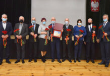 Gorzyce – kwiaty i podziękowania na Dzień Sołtysa