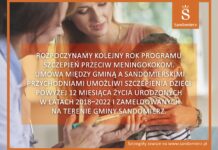 Gmina Sandomierz finansuje dzieciom szczepienia przeciw meningokokom