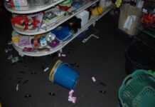 15-letni nietrzeźwy włamywacz zamknięty w sklepie