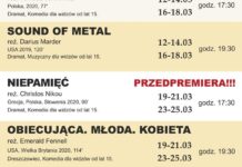 Najnowszy repertuar “Kina Starówka”