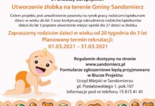 Trwa rekrutacja do żłobka na terenie Gminy Sandomierz