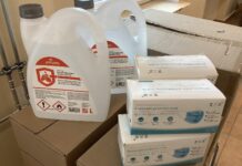 Maseczki i płyny dla tarnobrzeskich parafii