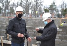 Wizyta gospodarska Wiceministra Infrastruktury Rafała Webera w Rudniku nad Sanem.